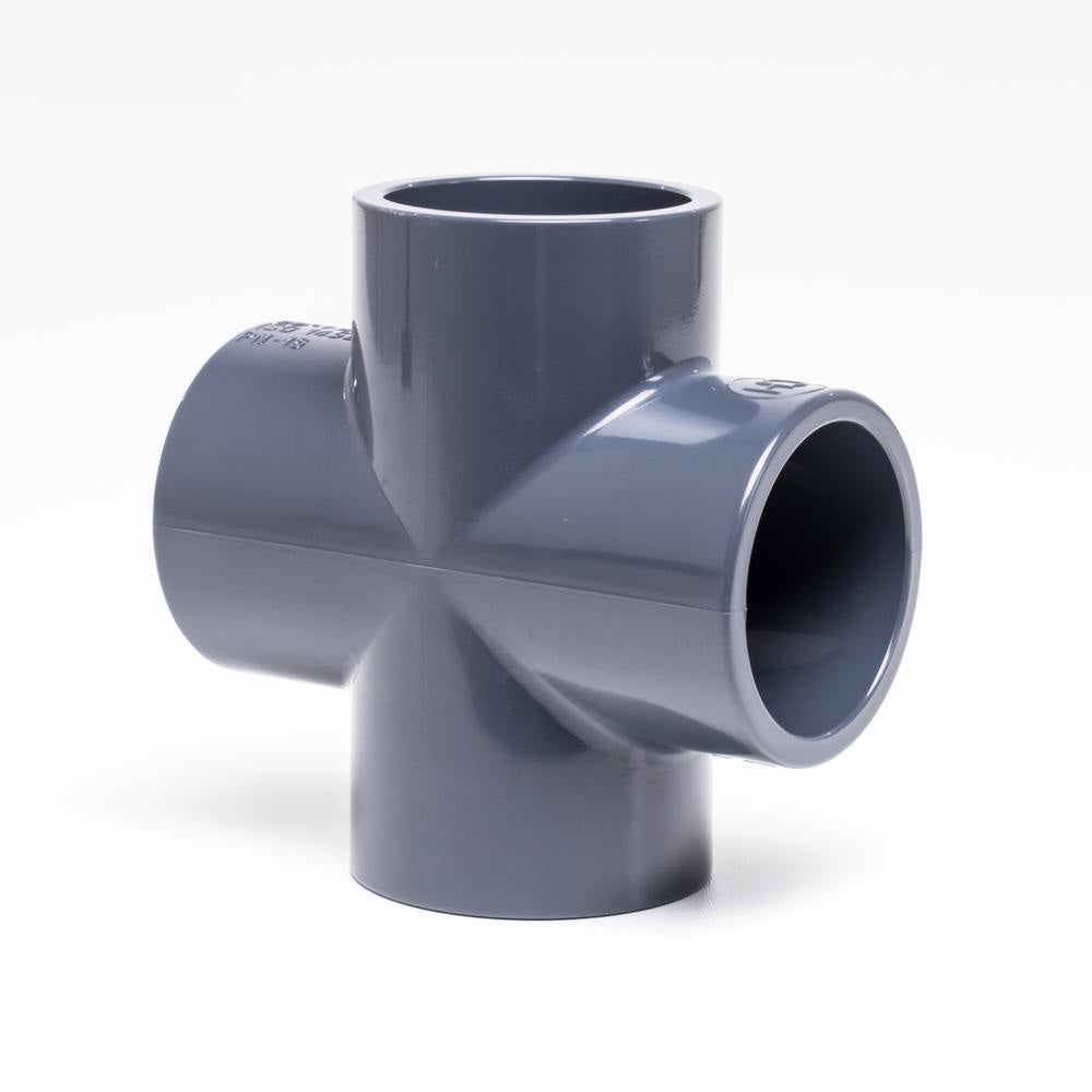 PVC-korskoppling 50 mm PVC-korskoppling 50 mm